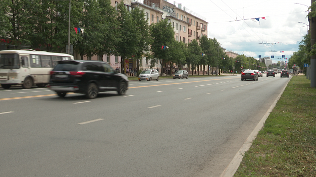 На проспекте Ленина в Иванове поменялась дорожная разметка